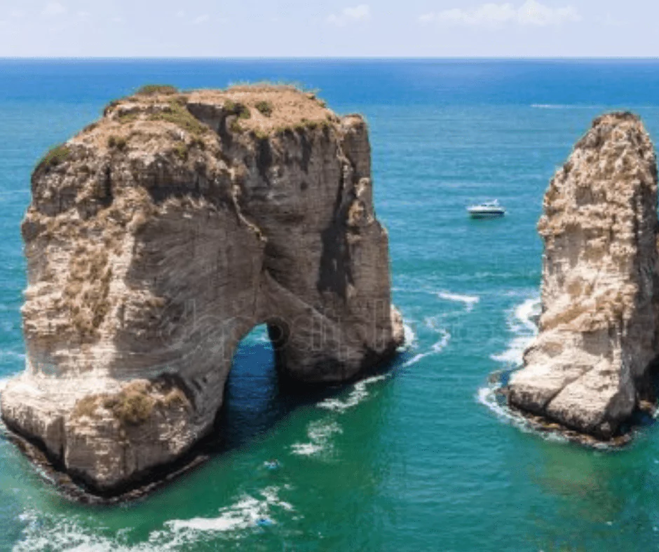 Pegion Rock Beirut Lebanon, Made You Smile Back