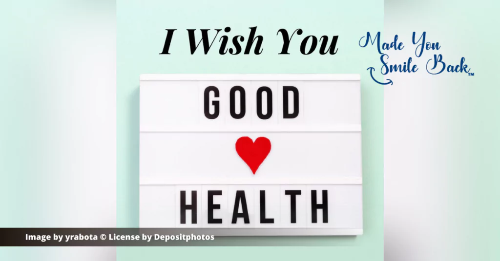 Graphic - I Wish You Good Health