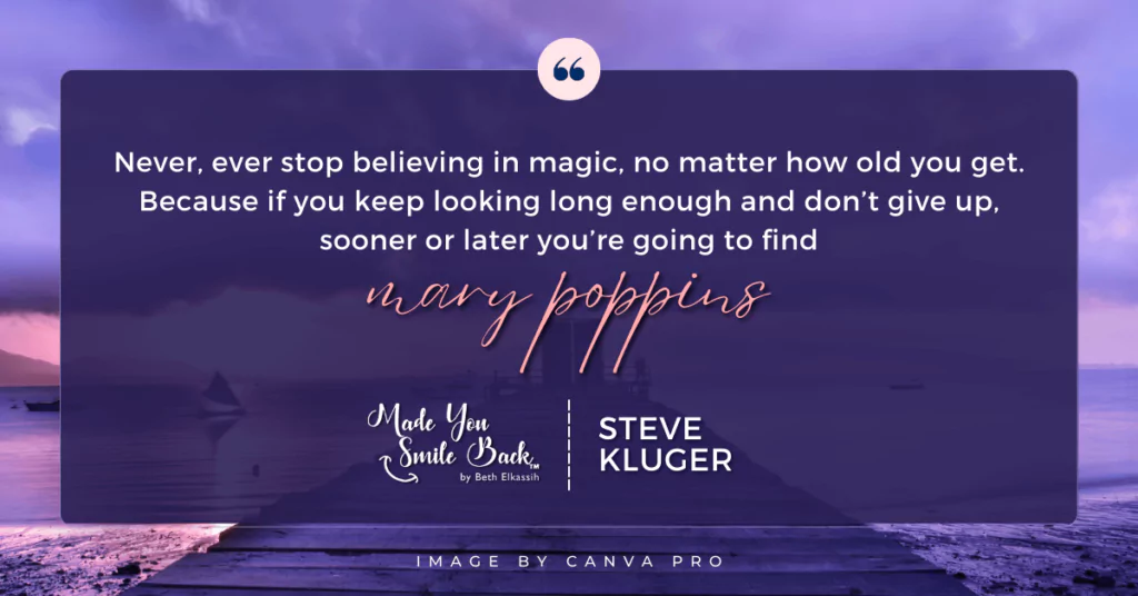 Steve Kluger Quote