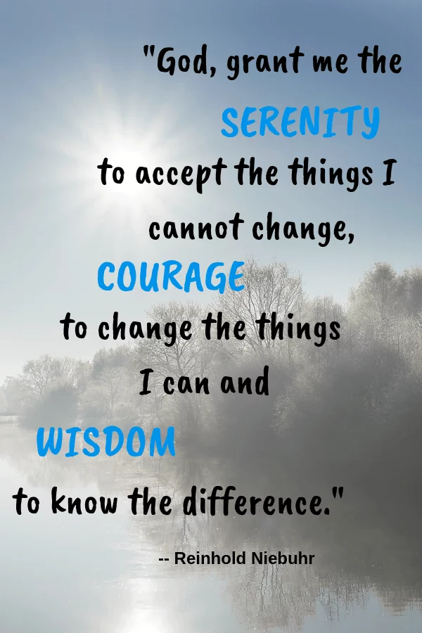 Serenity Prayer, Made You Smile Back, How to Get Your Smile Back in Times of Struggle & Heartache