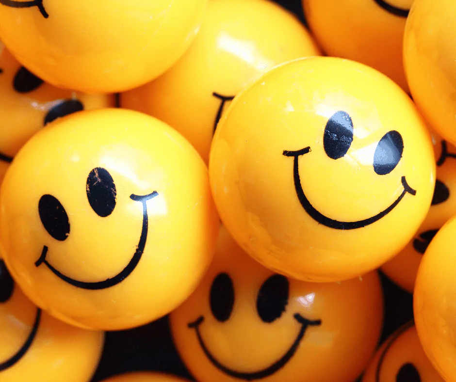 Smiley Faces Galore, How to Smile Again in Times of Struggle and Heartache, Made You Smile Back, I just want to be happy