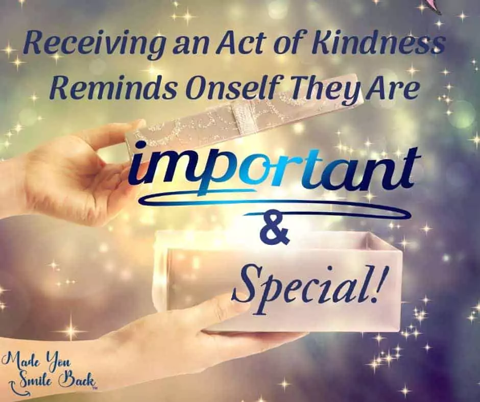 The Magical Touch of Kindness, Made You Smile Back, Make You Smile, Made Ya Smile, Smile