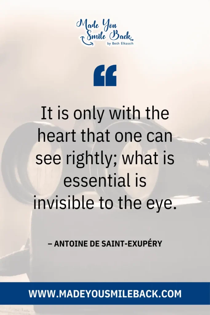 25 Top Book Quotes For Inspiration And Insight &Raquo; It Is Only With The Heart That One Can See Rightly What Is Essential Is Invisible To The Eye. – Antoine De Saint Exupery