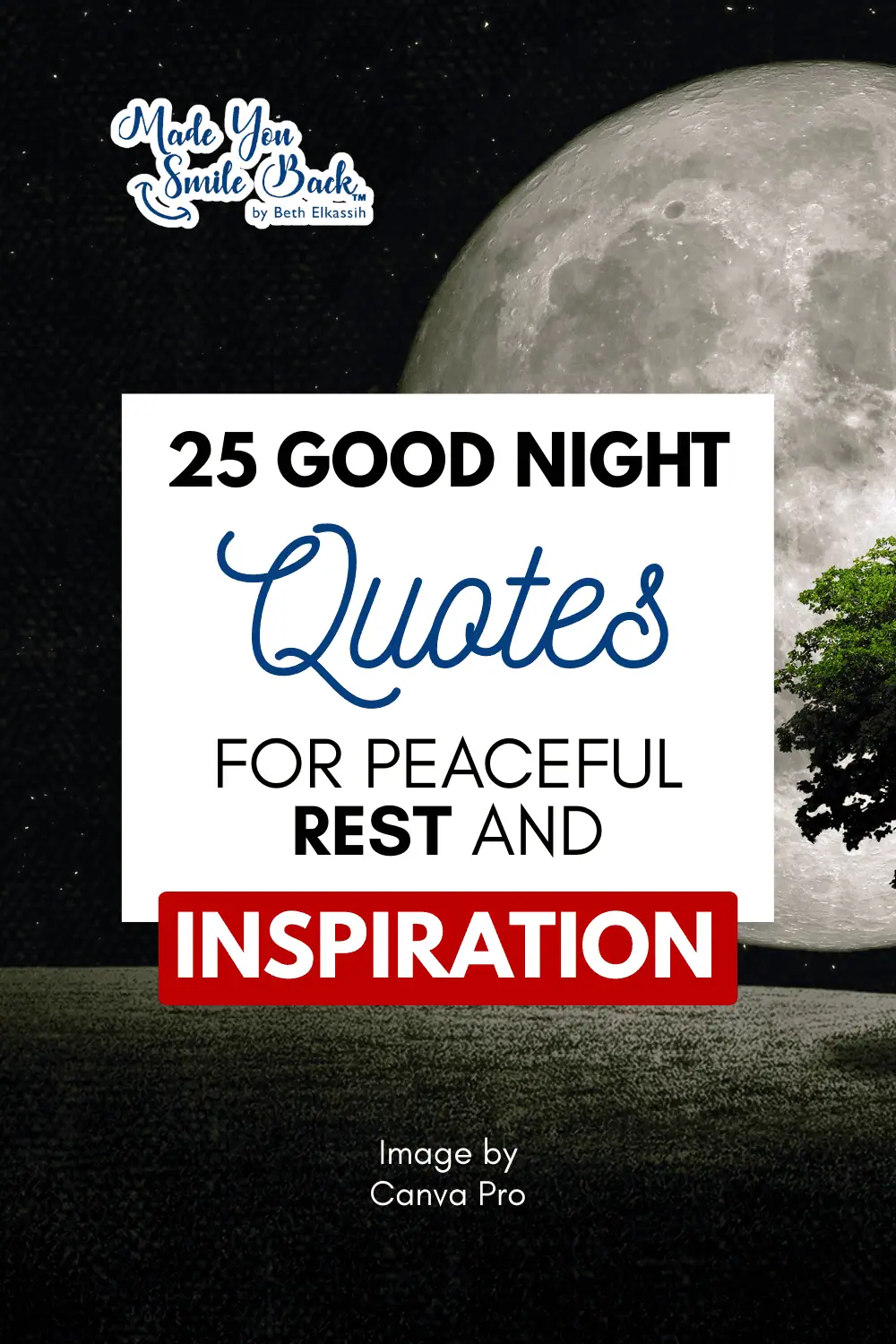 25 Good Night Quotes For Peaceful Rest And Inspiration
