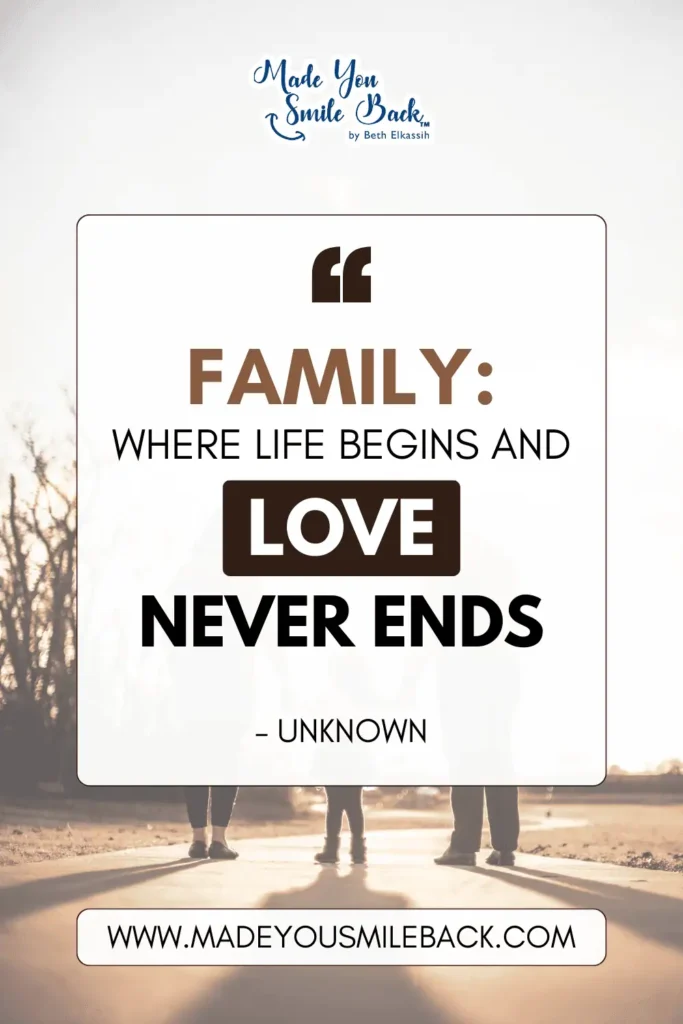 25 Fun Family Quotes For Everyday Inspiration &Raquo; Family Where Life Begins And Love Never Ends. – Unknown