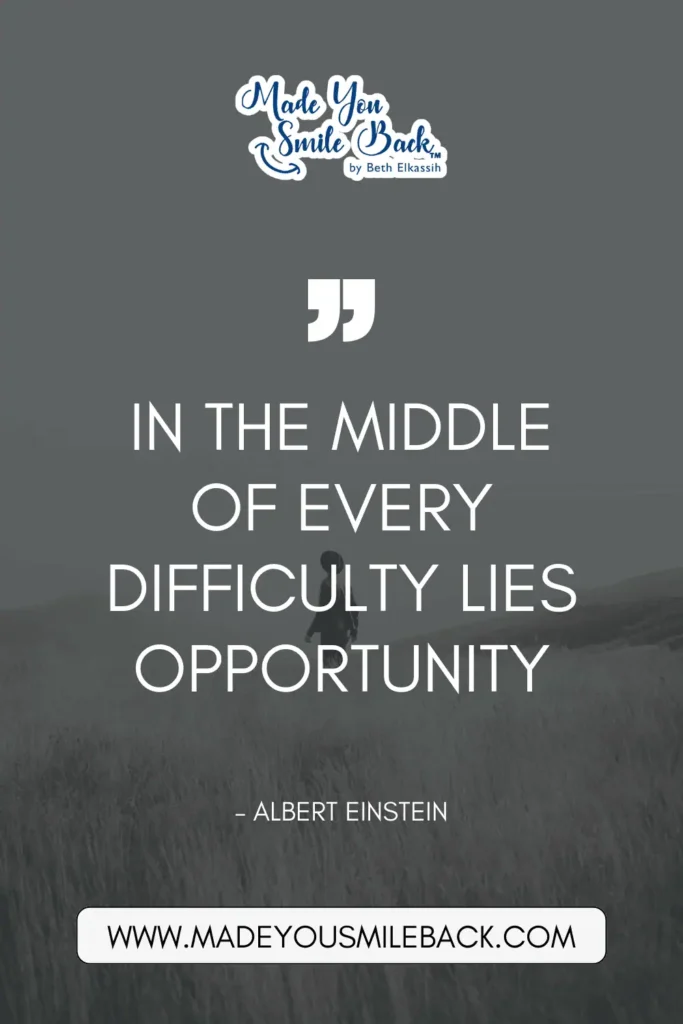 25 Top Positive Vibes For Quotes To Inspire Daily Motivation &Raquo; In The Middle Of Every Difficulty Lies Opportunity. – Albert Einstein