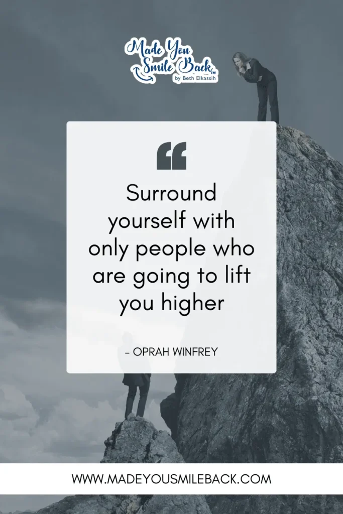 25 Top Positive Vibes For Quotes To Inspire Daily Motivation &Raquo; Surround Yourself With Only People Who Are Going To Lift You Higher. – Oprah Winfrey