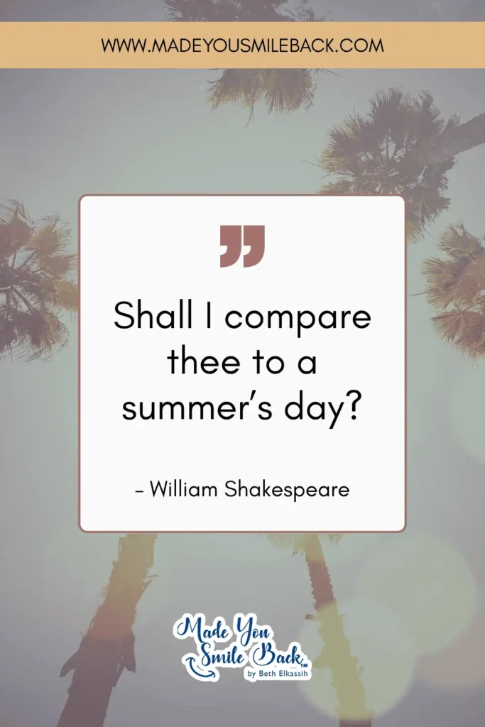 25 Top Poetic Quotes For Inspiration And Reflection &Raquo; Shall I Compare Thee To A Summers Day – William Shakespeare 1