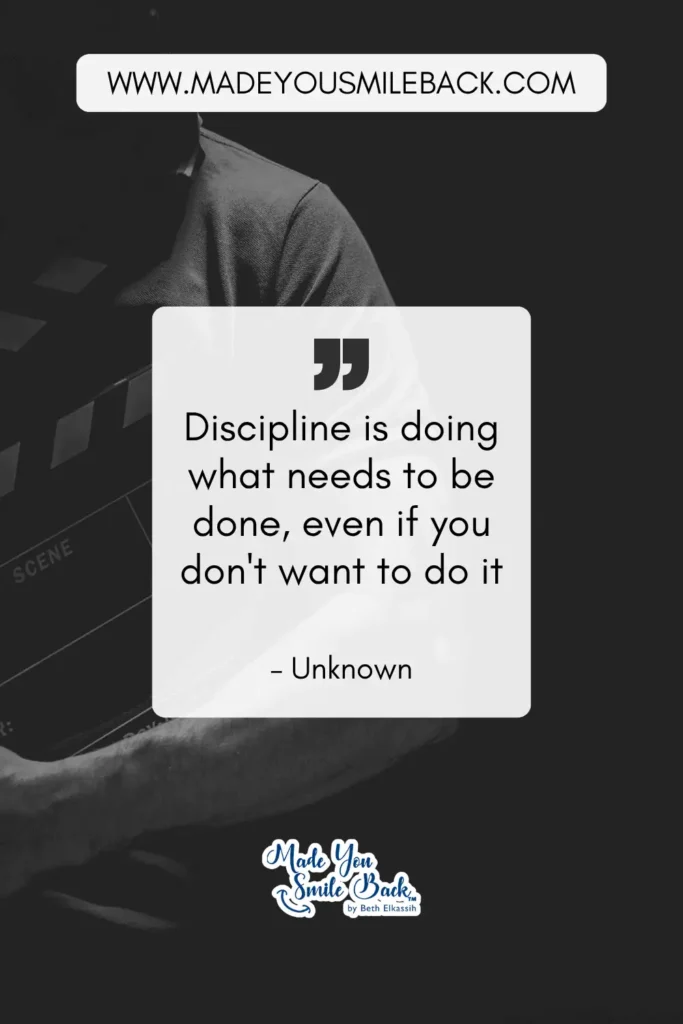 25 Consistency Quotes To Build Discipline And Achieve Long-Term Success &Raquo; Discipline Is Doing What Needs To Be Done Even If You Dont Want To Do It. – Unknown