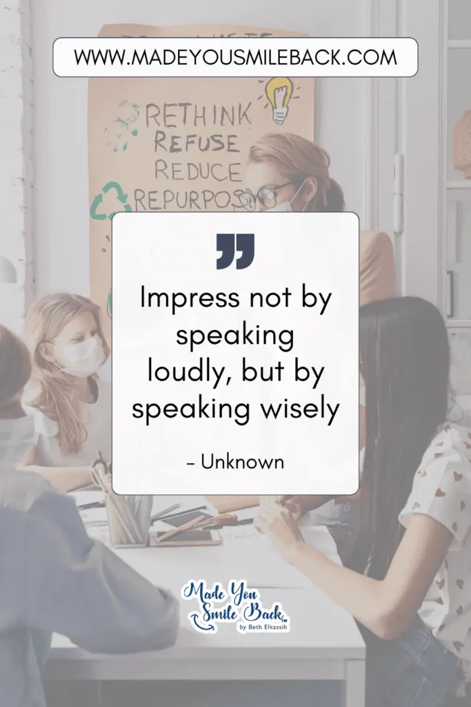 25 Impress Quotes That Will Elevate Your Mindset And Inspire Success &Raquo; Impress Not By Speaking Loudly But By Speaking Wisely. — Unknownimpress Not By Speaking Loudly But By Speaking Wisely. — Unknown