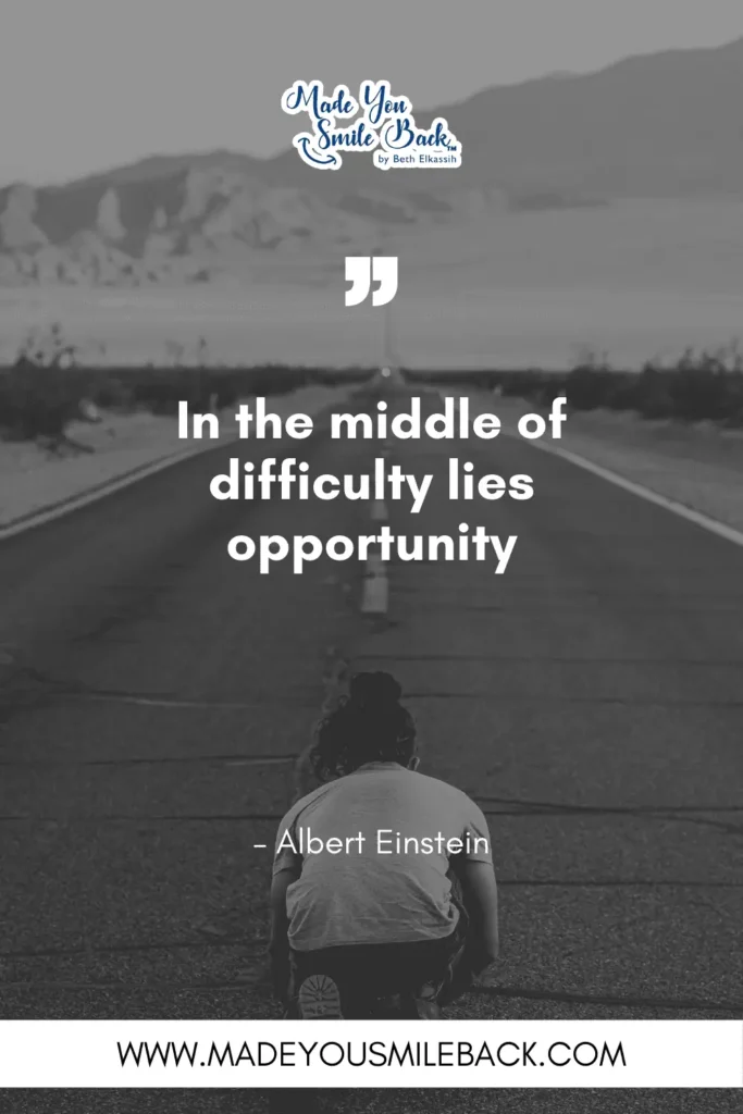 25 Top Short Meaningful Quotes To Brighten Your Day &Raquo; In The Middle Of Difficulty Lies Opportunity. – Albert Einstein