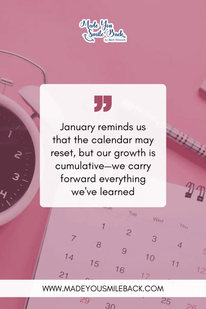 25 Powerful January Quotes To Inspire Fresh Beginnings &Raquo; January Reminds Us That The Calendar May Reset But Our Growth Is Cumulative—We Carry Forward Everything Weve Learned